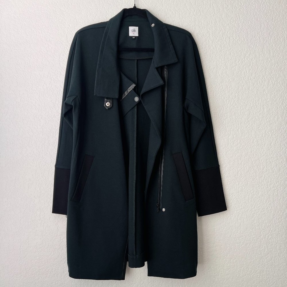 Cabi Renaissance Coat Forest Green Size Medium